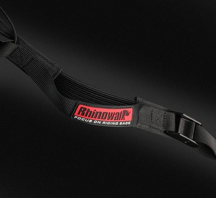 Ремінь-стропа для кріплення вантажу Rhinowalk Tie-Down Strap Moto 2.5м MTR005 black