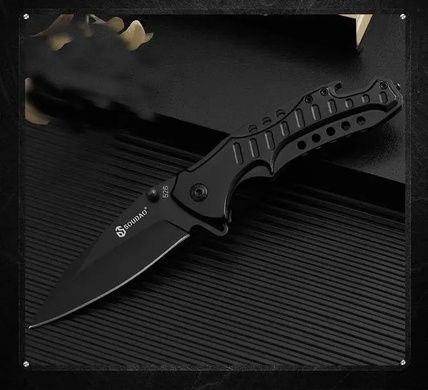 Ніж туристичний складаний Kyson KS-526 black KS104 фото