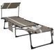 Шезлонг KingCamp Magnolia B10 Plus KC2520 grey/white KC2520_GREY/WHITE &ndash; фото 1