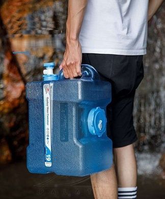 Канистра для воды Naturehike Water container PC7 12 л NH18S012-T blue 6927595726617 фото