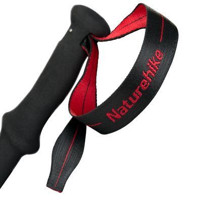 Трекинговые палки Naturehike Carbon Aluminum 3-сек. (пара) NH17D006-D black 6927595723654 фото