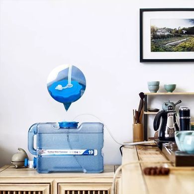 Канистра для воды Naturehike Water container PC7 12 л NH18S012-T blue 6927595726617 фото
