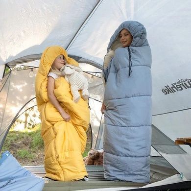 Спальный мешок детский Naturehike С300 NH21MSD01 желтый 6927595774656 фото