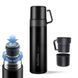 Термос Naturehike 304 steel 600 мл NH17S020-B black 6927595724132 &ndash; фото 2