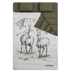 Спальний мішок Naturehike Double Sleeping Bag with Pillow "Tibetan antelope" NH21MSD06