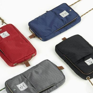 Сумка-органайзер Naturehike Travel passport bag LX03 NH17X010-B сіра 6927595724705 фото