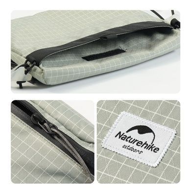 Сумка через плече Naturehike 3 л NH20BB204 графіт 6927595772355 фото