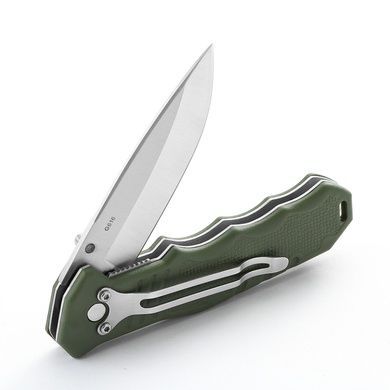 Ніж складаний кишеньковий Ganzo G616-GR (7.9 см) 440C / ABS зелений G616-GR фото