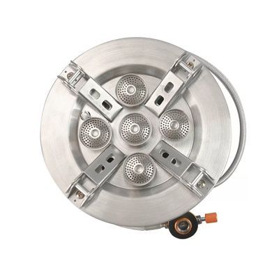 Горелка газовая Starcamp 12800W HX-CS14A silver SC112 фото