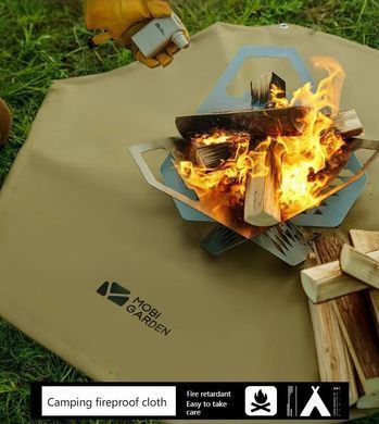 Килимок вогнестійкий Mobi Garden Fire-proof Cloth S NX22671055 green 6926767327461 фото