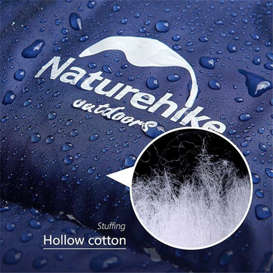 Спальный мешок-пончо Naturehike Hollow cotton NH18D010-P glacier blue
