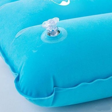 Подушка надувная Naturehike Square Inflatable Pillow NH18F018-Z Sky Blue 6975641885474 фото