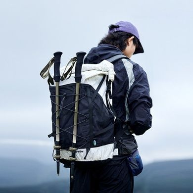 Треккинговые палки 3-секционные Naturehike Hoar Trek EXT1 CNK2300DS010 57-120 см алюминий brown 6976507666558 фото