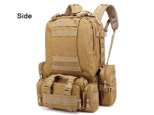 Рюкзак тактичний Smartex 3P Tactical 55 ST-012 khaki ST130 фото