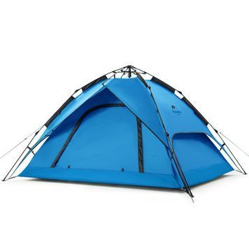 Палатка Naturehike Automatic IV (4-х местная) 210T polyester NH21ZP008 blue 6927595777558 фото