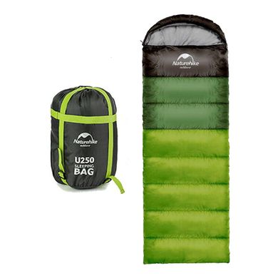 Спальный мешок с капюшоном Naturehike U250 NH17S010-D green