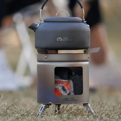 Печка дровяная Mobi Garden Wood Stove NX22666020 titanium 6926767312047 фото