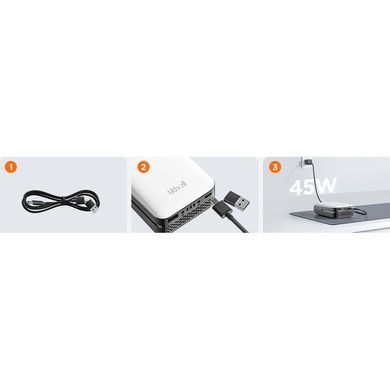 Павербанк УМБ Litheli Power Bank 20000 mAh, 45W, Fast Charge (U20BY03-0U000) U20BY09-0U000 фото