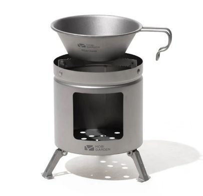 Печка дровяная Mobi Garden Wood Stove NX22666020 titanium 6926767312047 фото