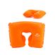 Подушка надувная Naturehike Inflatable Travel Neck Pillow NH15A003-L Orange